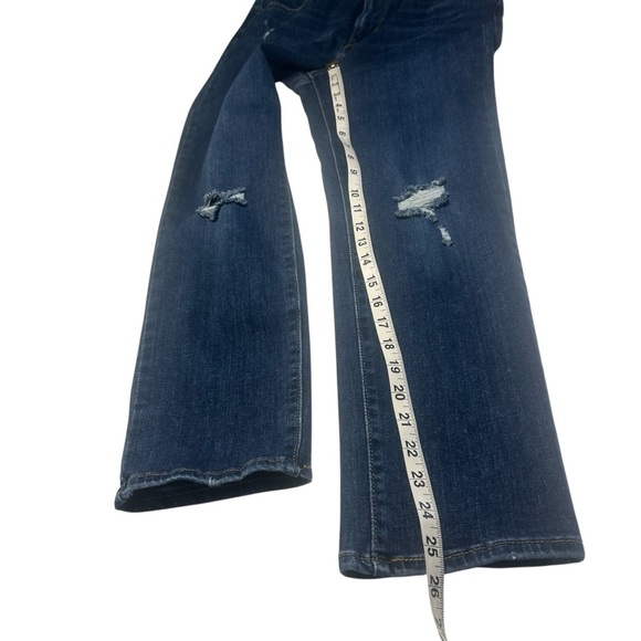 Levi’s 724 High Waist Straight Cropped Jeans Sz 27 - Picture 12 of 13